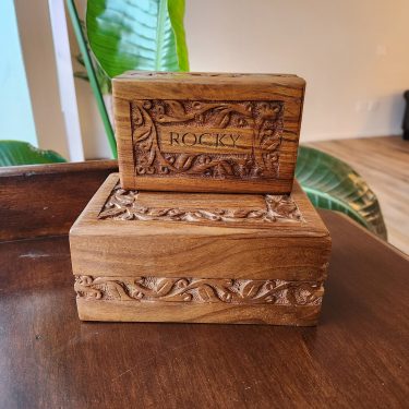 Rosewood Banner with Engraving $50